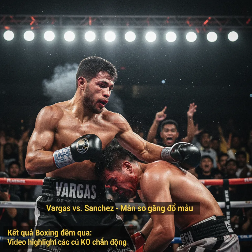 Tâm điểm chính: Vargas vs. Sanchez - Màn so găng đổ máu