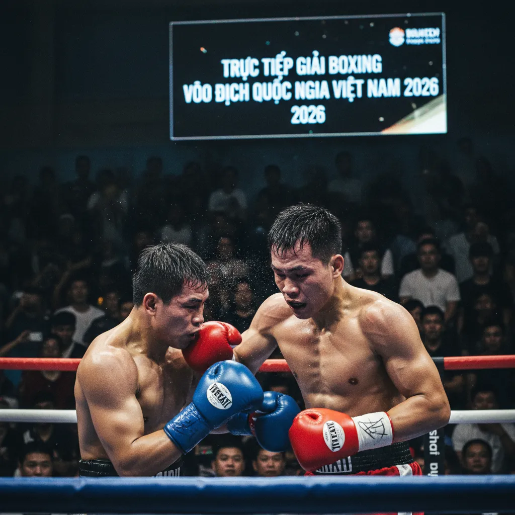 Sức nóng trên khán đài giải Boxing VĐQG