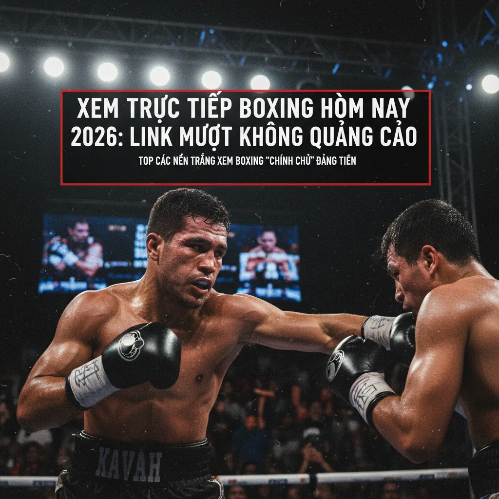 Các nền tảng xem Boxing chính thống như DAZN và ESPN+