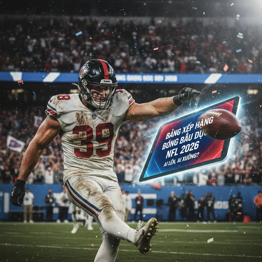 Bức tranh toàn cảnh NFL 2026: Ai lên, ai xuống?