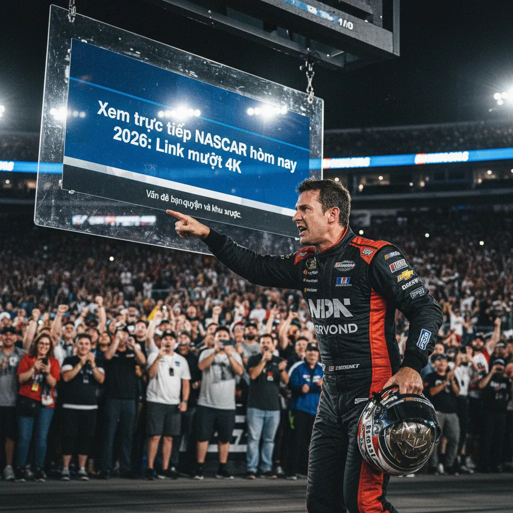 Một pha vào pit stop chiến lược có thể định đoạt cả chặng đua NASCAR.