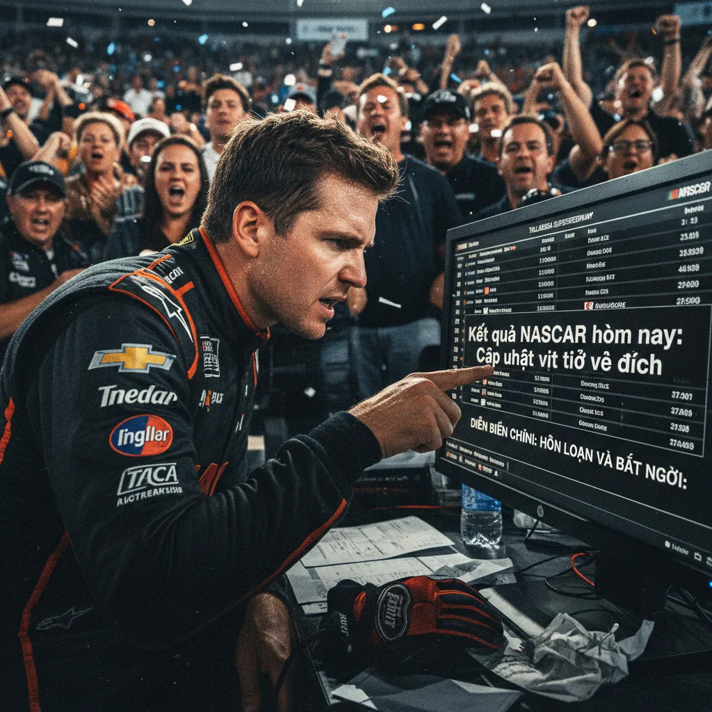 William Byron ăn mừng chiến thắng sau chặng đua kịch tính