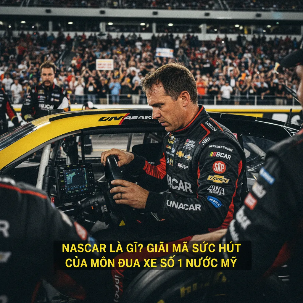 Một pha pit stop tốc độ cao trong NASCAR