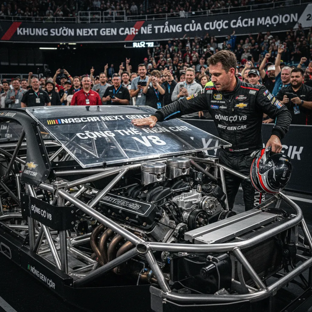 Động cơ V8 của xe đua NASCAR Next Gen