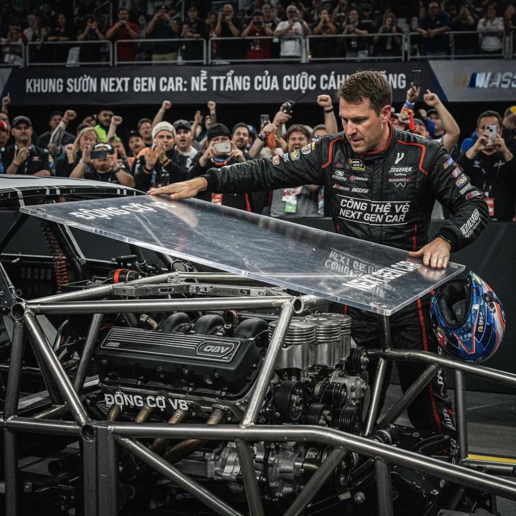 Cấu trúc khung sườn module của xe NASCAR Next Gen