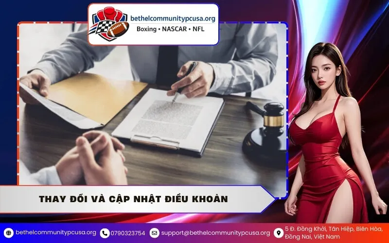 Thay Đổi Và Cập Nhật Điều Khoản