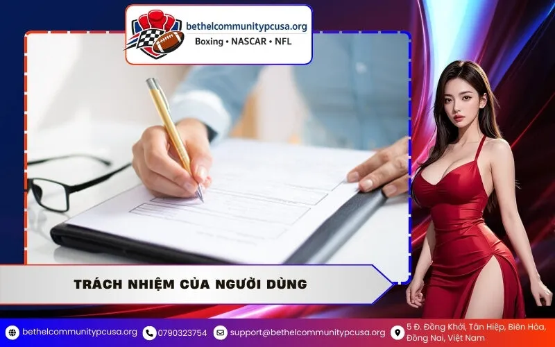Trách Nhiệm Của Người Dùng